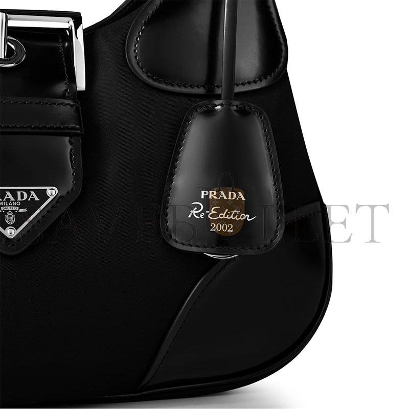 Pra*a re-nylon moon shoulder bag 1ba381 (22.5*16*7.5cm)